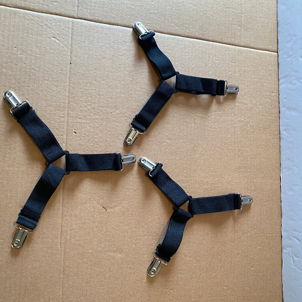 BOYS GIRLS KIDS Black Newborn Baby Toddler Children Elastic Suspenders Lot of 3